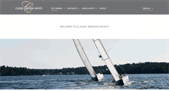 Desktop Screenshot of classicyachts.se