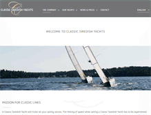 Tablet Screenshot of classicyachts.se